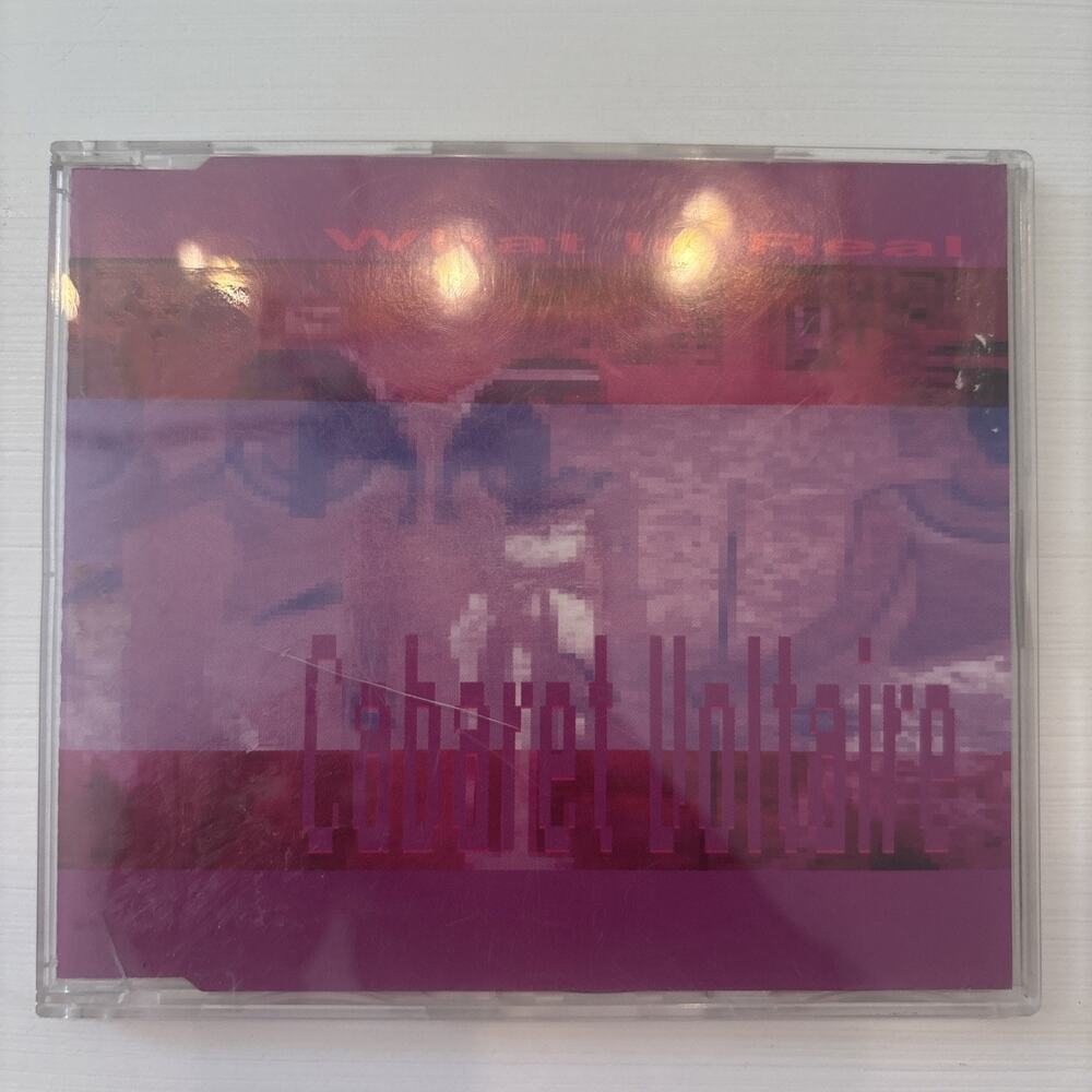 Cabaret Voltaire What Is Real CD TWI 948-2 Austria 1990 Rare Industrial Techno